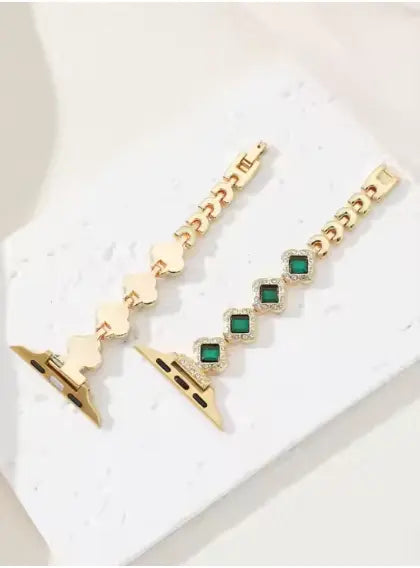 Diamond Metal Watch Straps Noon Mart