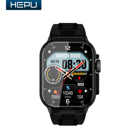 Hepu - 2-in-1 Smart Watch Noon Mart