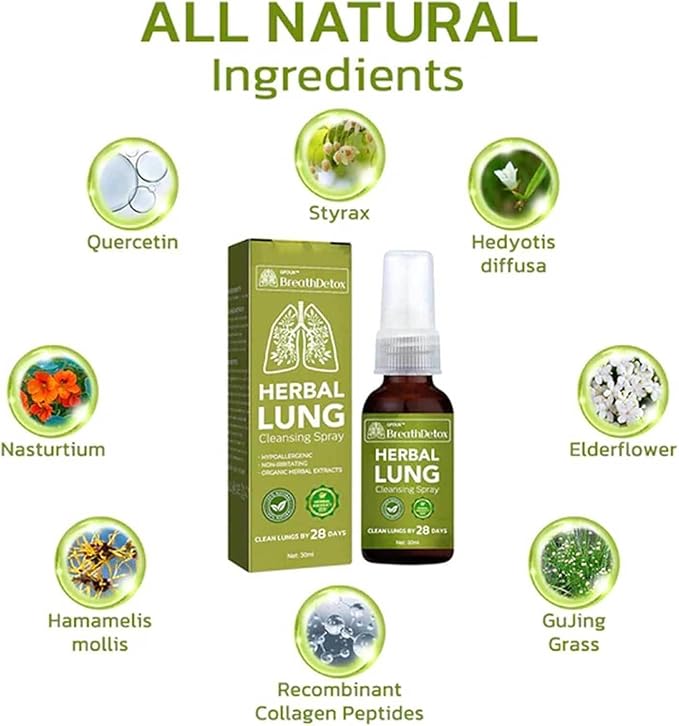 Googeer - Herbal Lung Cleansing Spray (Original) Noon Marrt