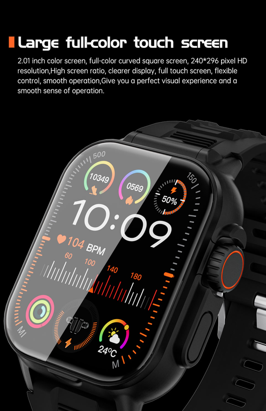 Hepu - 2-in-1 Smart Watch Noon Mart
