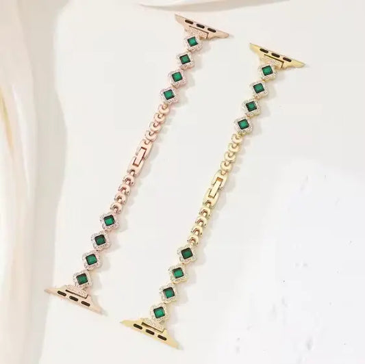 Diamond Metal Watch Straps Noon Mart