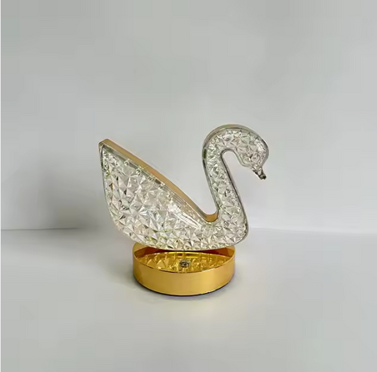 Crystal Swan LED Table Lamp Noon Marrt