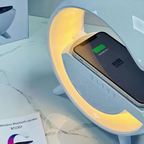 Led Wireless Charging Speaker HM-2301 Noon Marrt