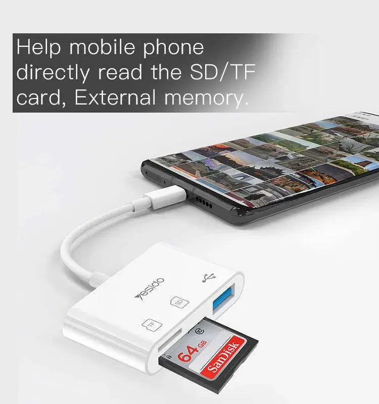 Dual-USB 3.0 to Type-C OTG Adapter Noon Marrt